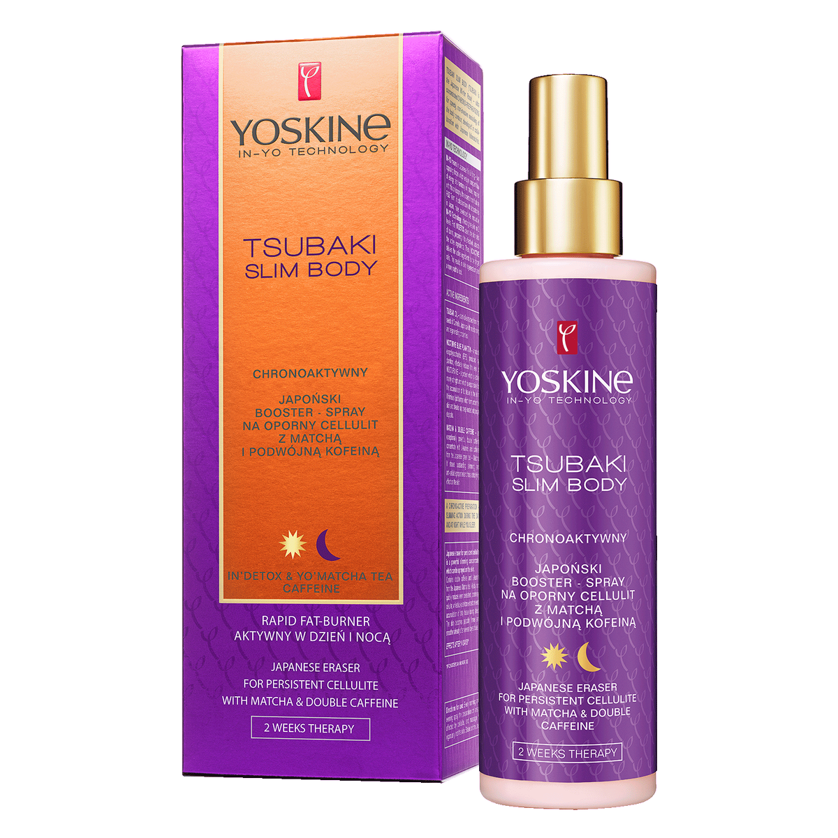 YOSKINE Tsubaki Slim Body Spray japonez cronoactiv pentru celulită rezistentă 200ml