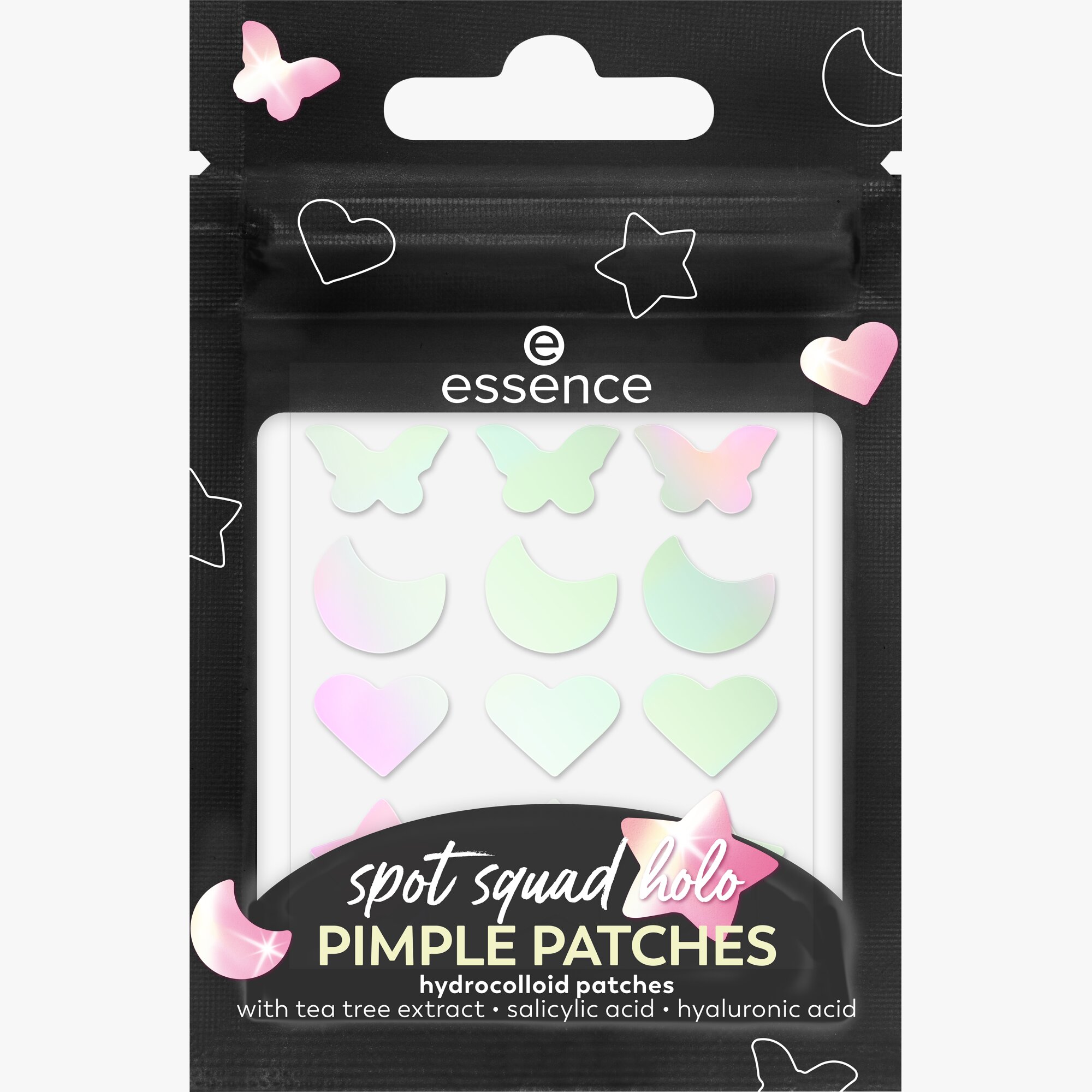 Essence Spot Squad Holo Pimple Patches Holografic Pimple Patches