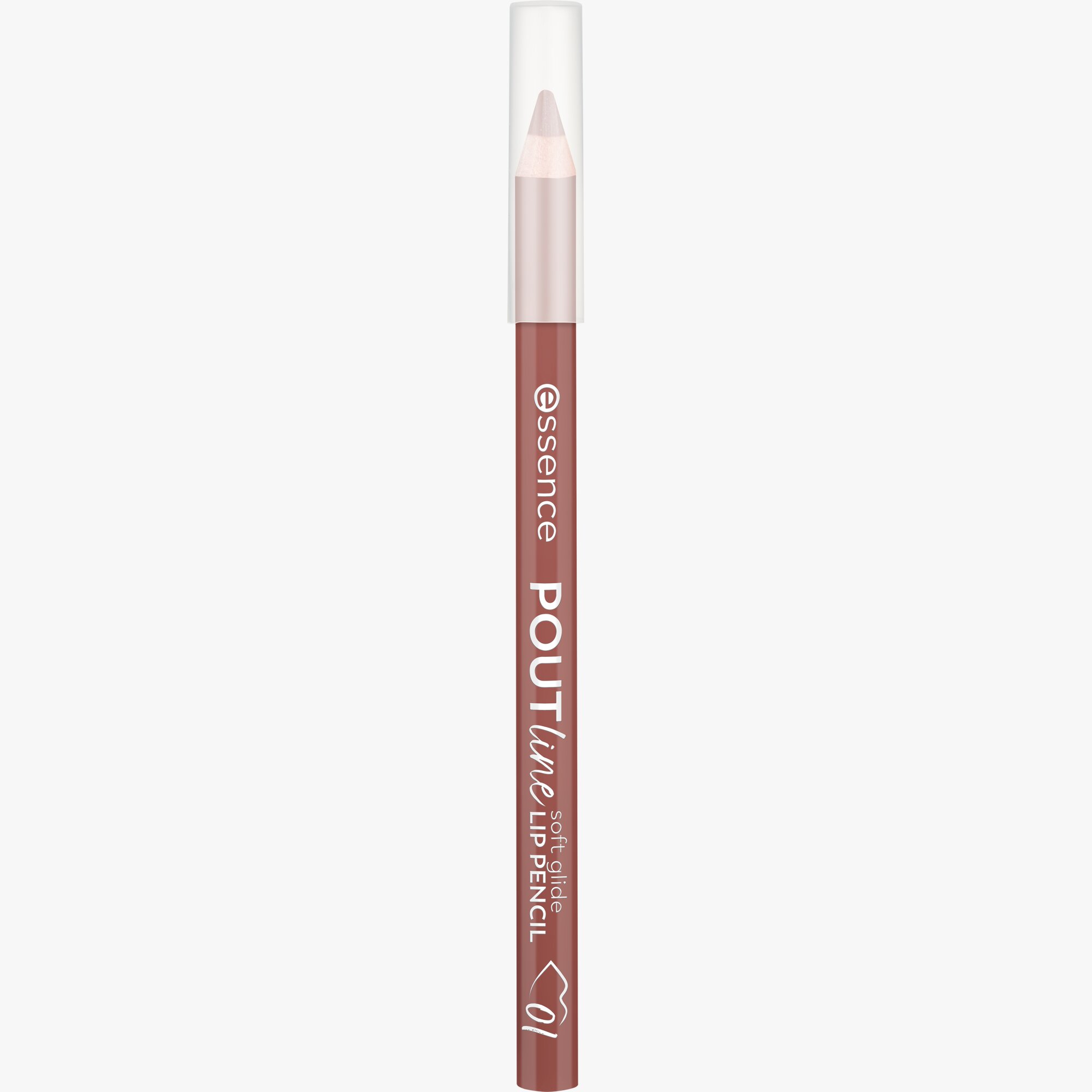 essence POUTline Soft Glide Lip Liner 01 Like To Mauve It