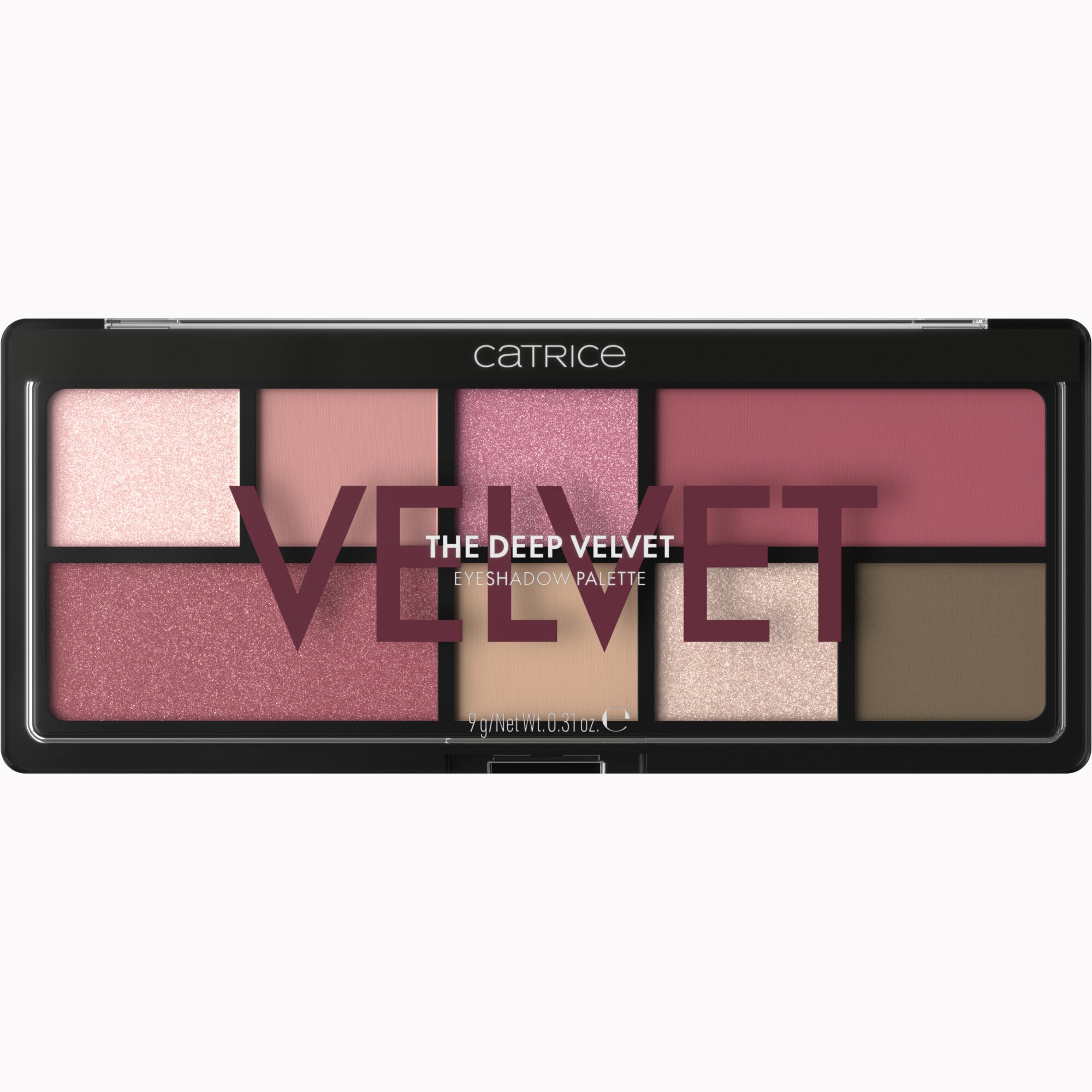 Paleta de farduri de ochi Catrice The Deep Velvet