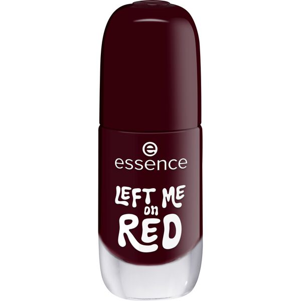 Essence Gel Nail Polish Gel Nail Lacquer 12 Left Me On Red