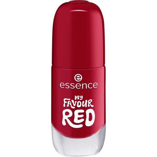 Essence Gel Nail Polish Gel Nail Lacquer 14 My Favour Red