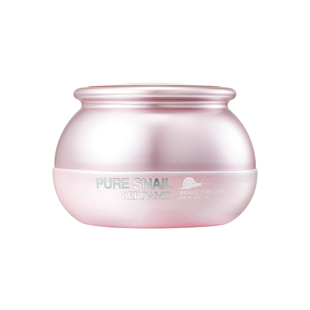 Cremă facială din melc pur Bergamo cu mucus de melc 50ml