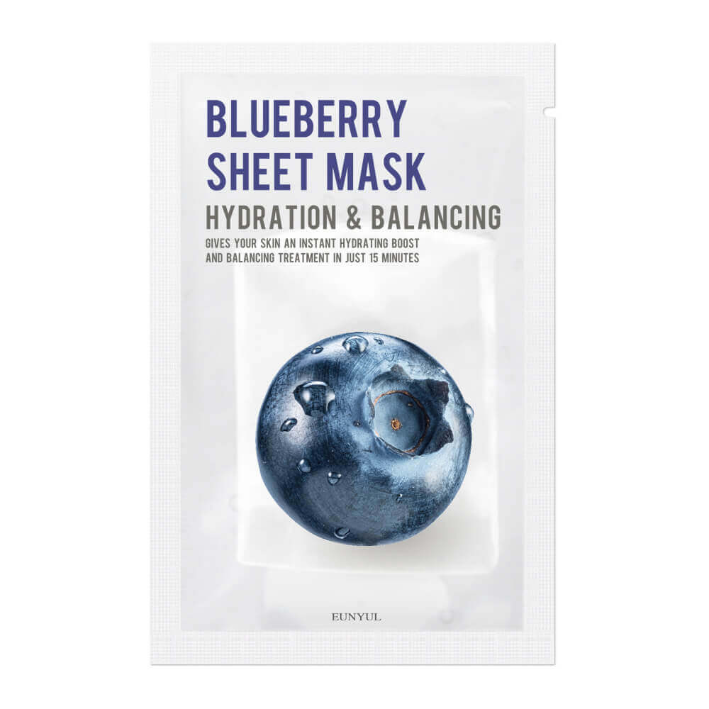 Eunyul Nourishing and Detoxifying Blueberry Sheet Mask