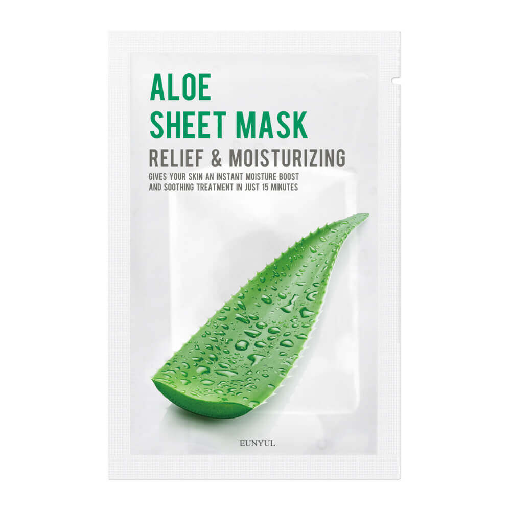 Eunyul Soothing Moisturising Aloe Vera Sheet Mask