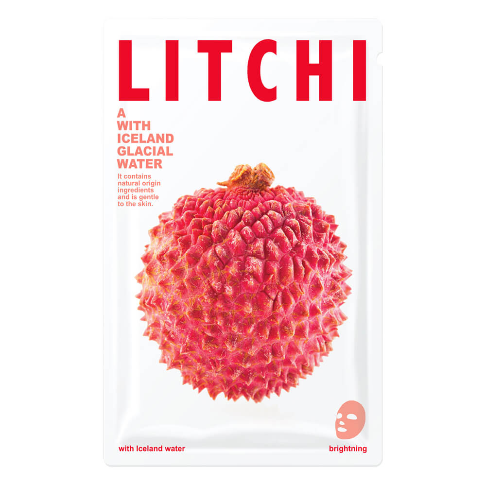 Cnf Mască de față iluminantă din foi de Litchi