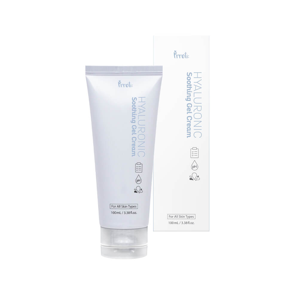 Prreti: Hyaluronic Soothing Gel Cream Nawilżający Żel-Krem z Kwasem Hialuronowym 100ml
