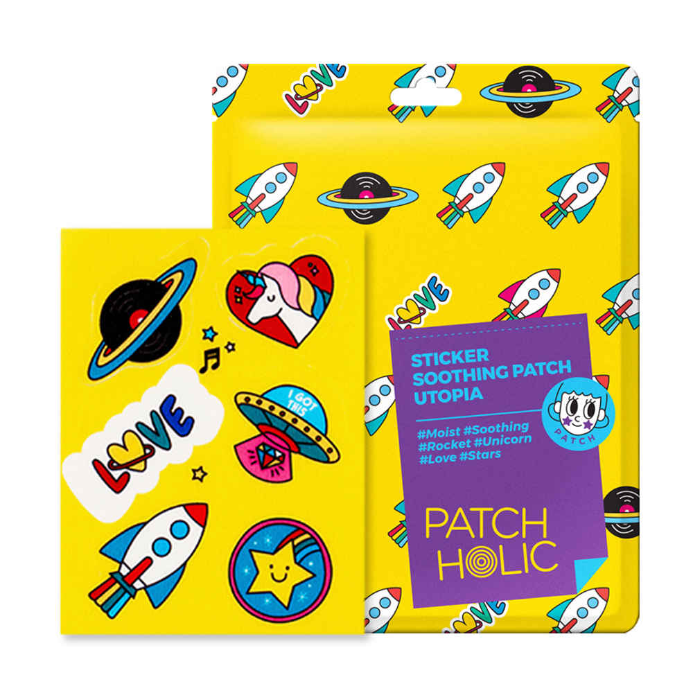 Plasture Holic Sticker Plasture calmant Plasture hidrogel hidratant Utopia