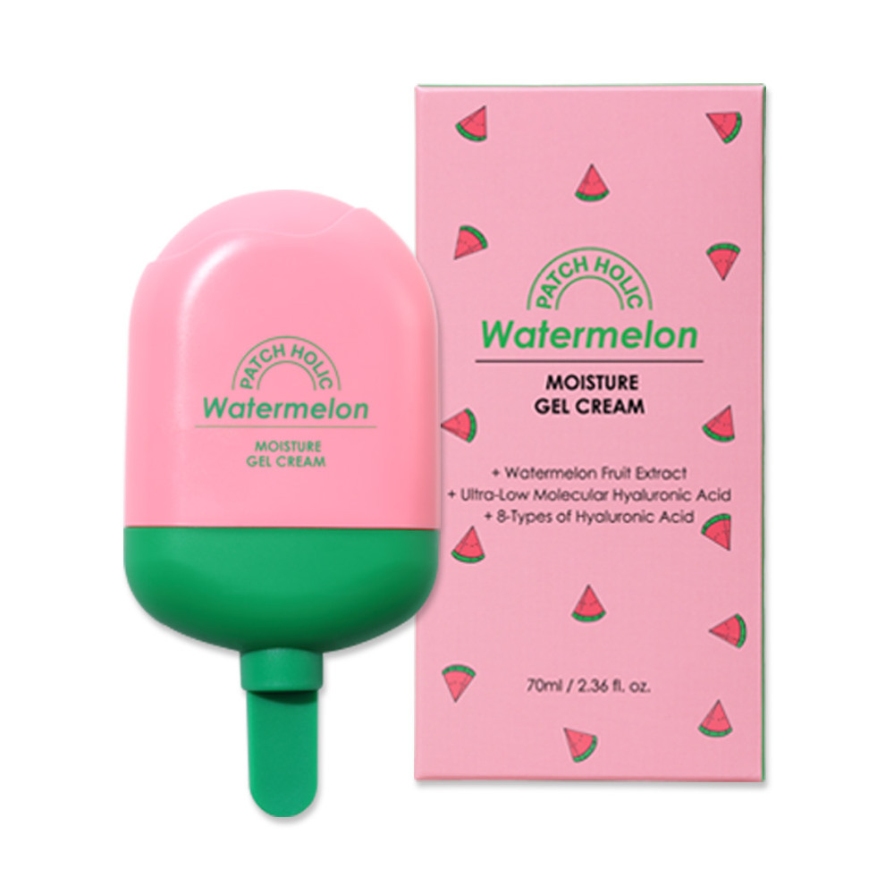 Patch Holic Watermelon Moisture Gel Cream Light Intensive Moisture Cream 70ml