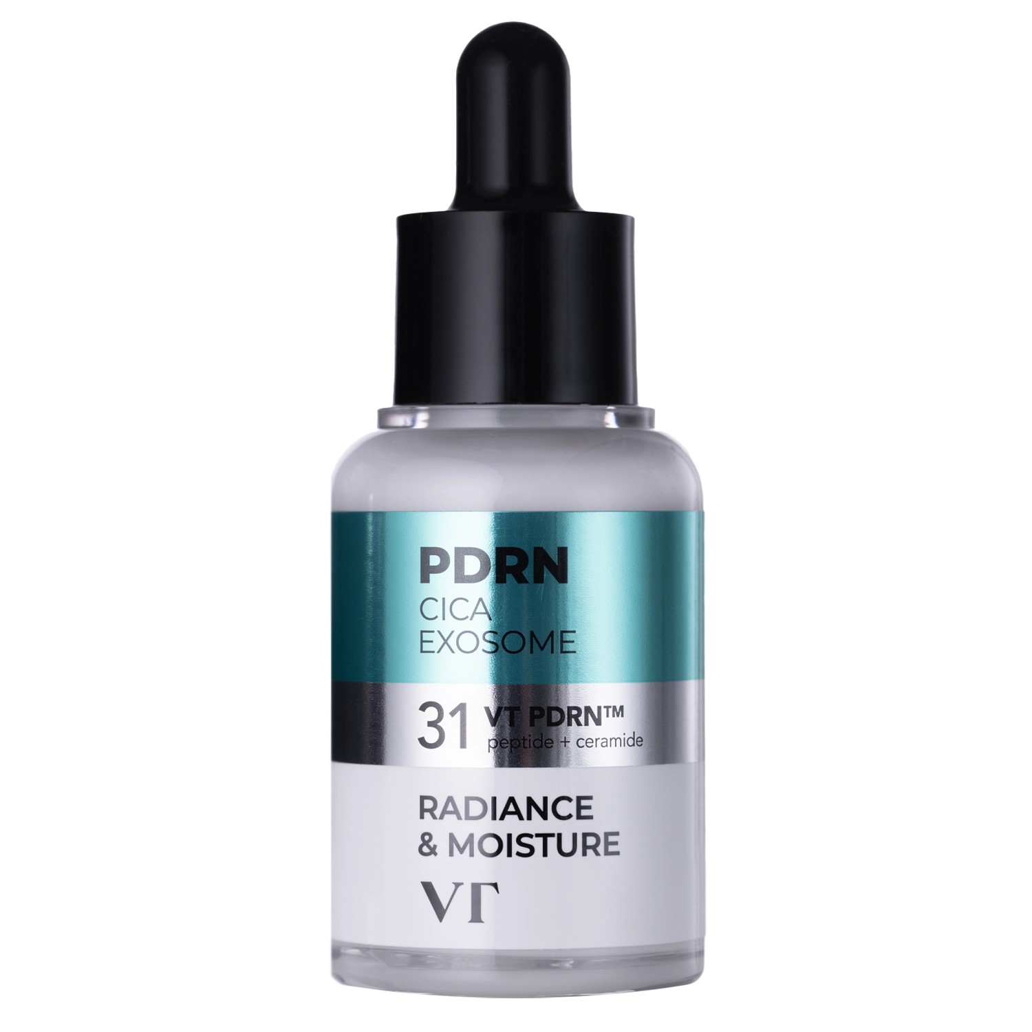 VT Cosmetics PDRN Cica Exosome Radiance & Moisture Firming & Soothing Face Serum 30ml