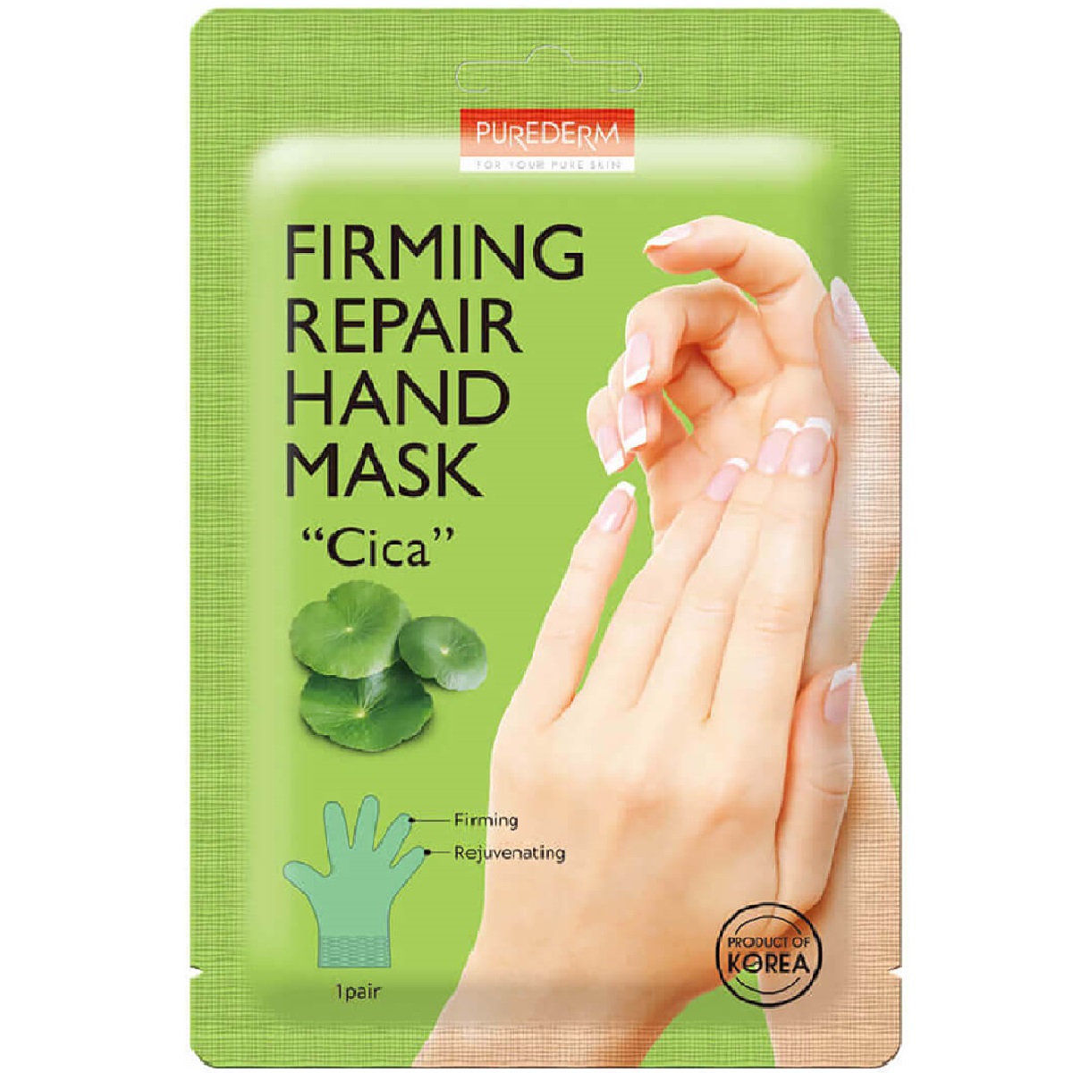 Purederm Mască pentru mâini cu Centella Asiatica 2x15g