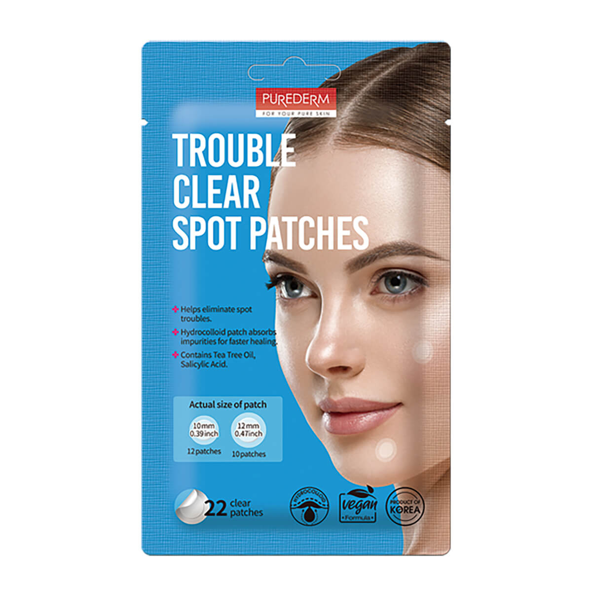 Purederm Vegan Eczema patch-uri 22 bucăți