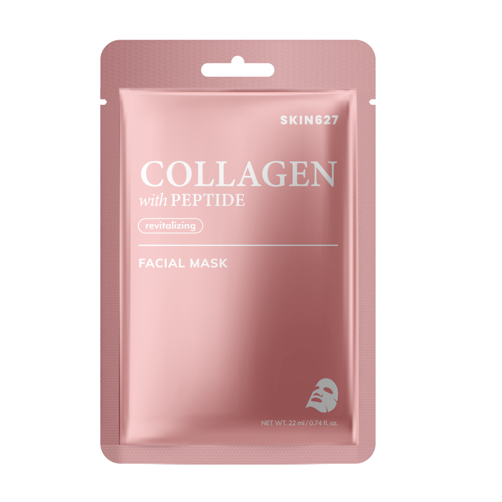 Skin627 Mască de față cu colagen și peptide