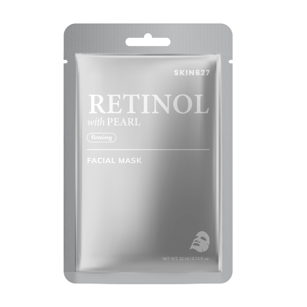 Skin627 Sheet Mask cu Retinol și extract de perle