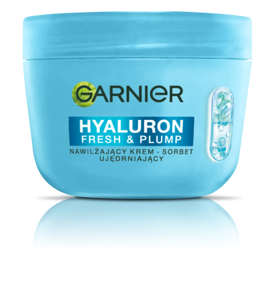 Garnier Hyaluron Fresh & Plump Cremă hidratantă de fermitate-Sorbet 85ml