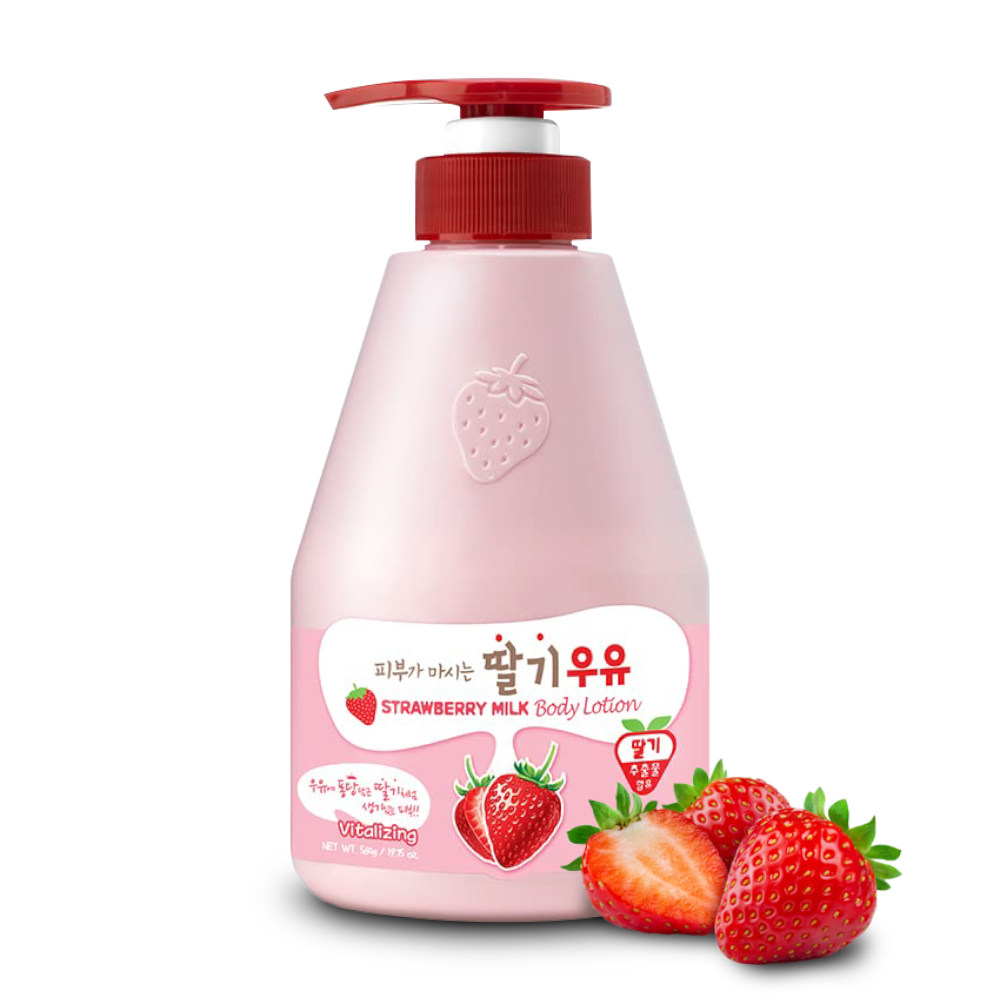 Kwailnara Lapte de corp ușor cu extract de căpșuni 560g