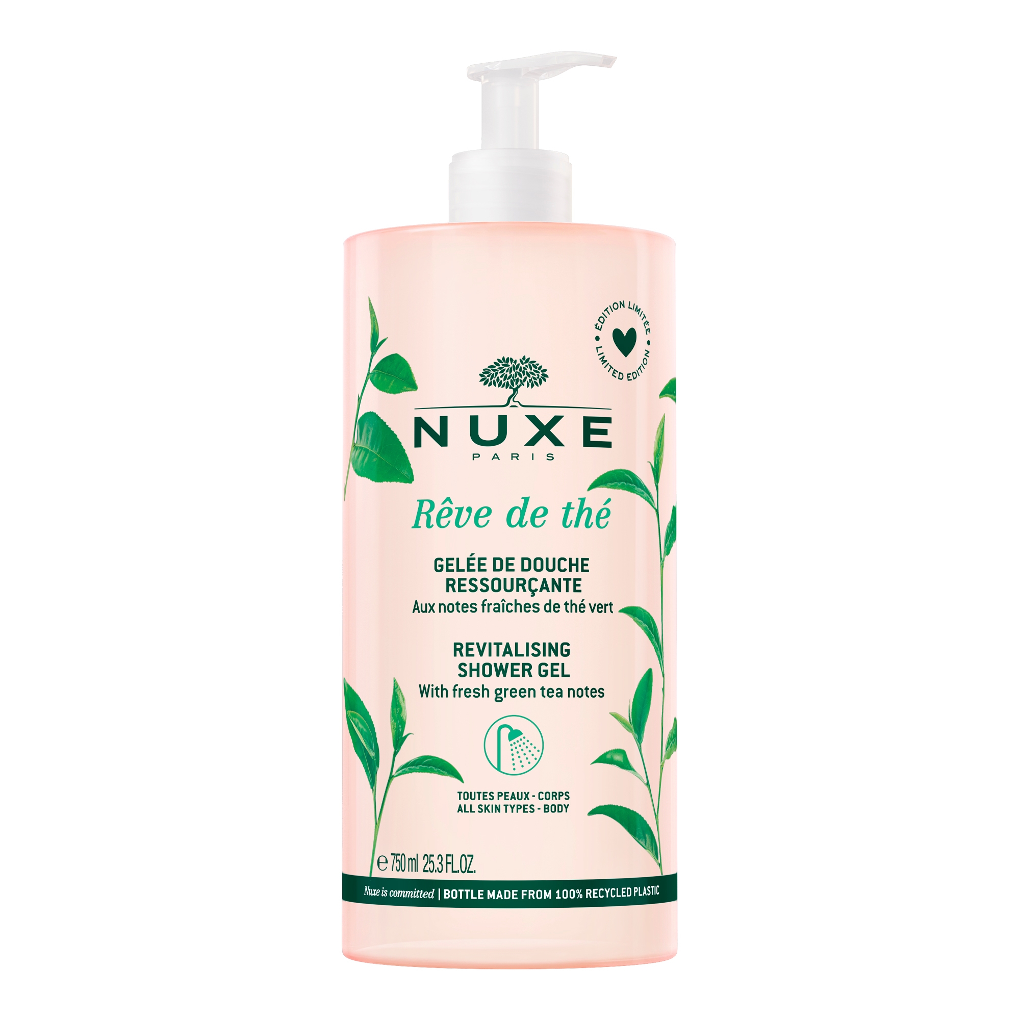 NUXE Reve de The Gel de duș revitalizant 750ml
