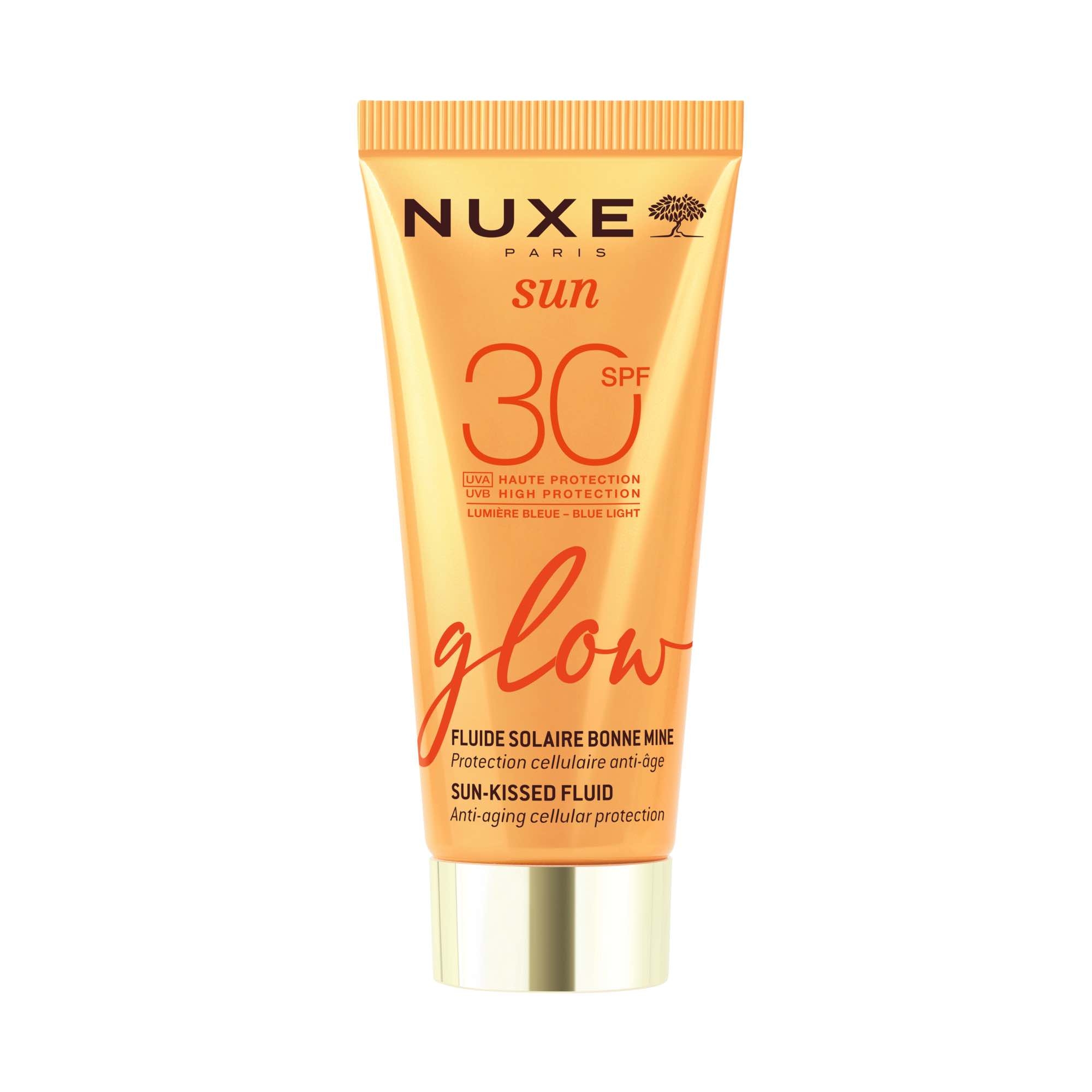 NUXE Sun Fluid Glow cu efect de soare și SPF30 40ml