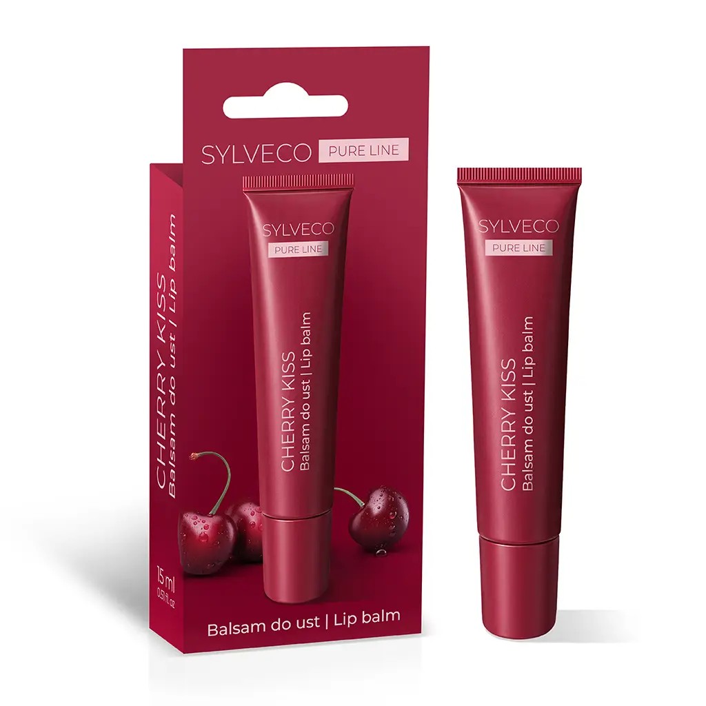 Sylveco Pure Line Balsam de buze Cherry Kiss
