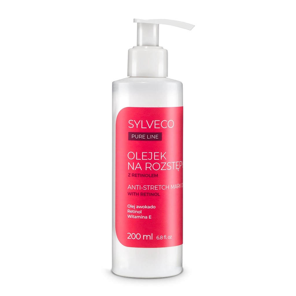 Sylveco Pure Line Stretch Mark Oil cu Retinol 200ml