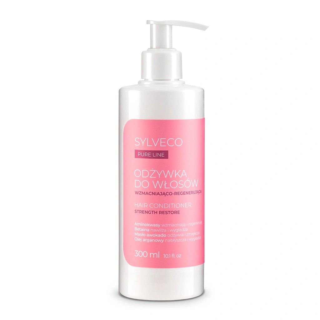 Sylveco Pure Line Balsam de întărire și regenerare pentru păr 300ml