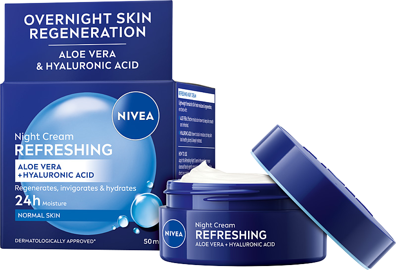 NIVEA Cremă de noapte răcoritoare 50ml