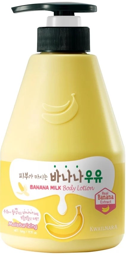 Kwailnara Banana Milk Mleczko Do Ciała 560g
