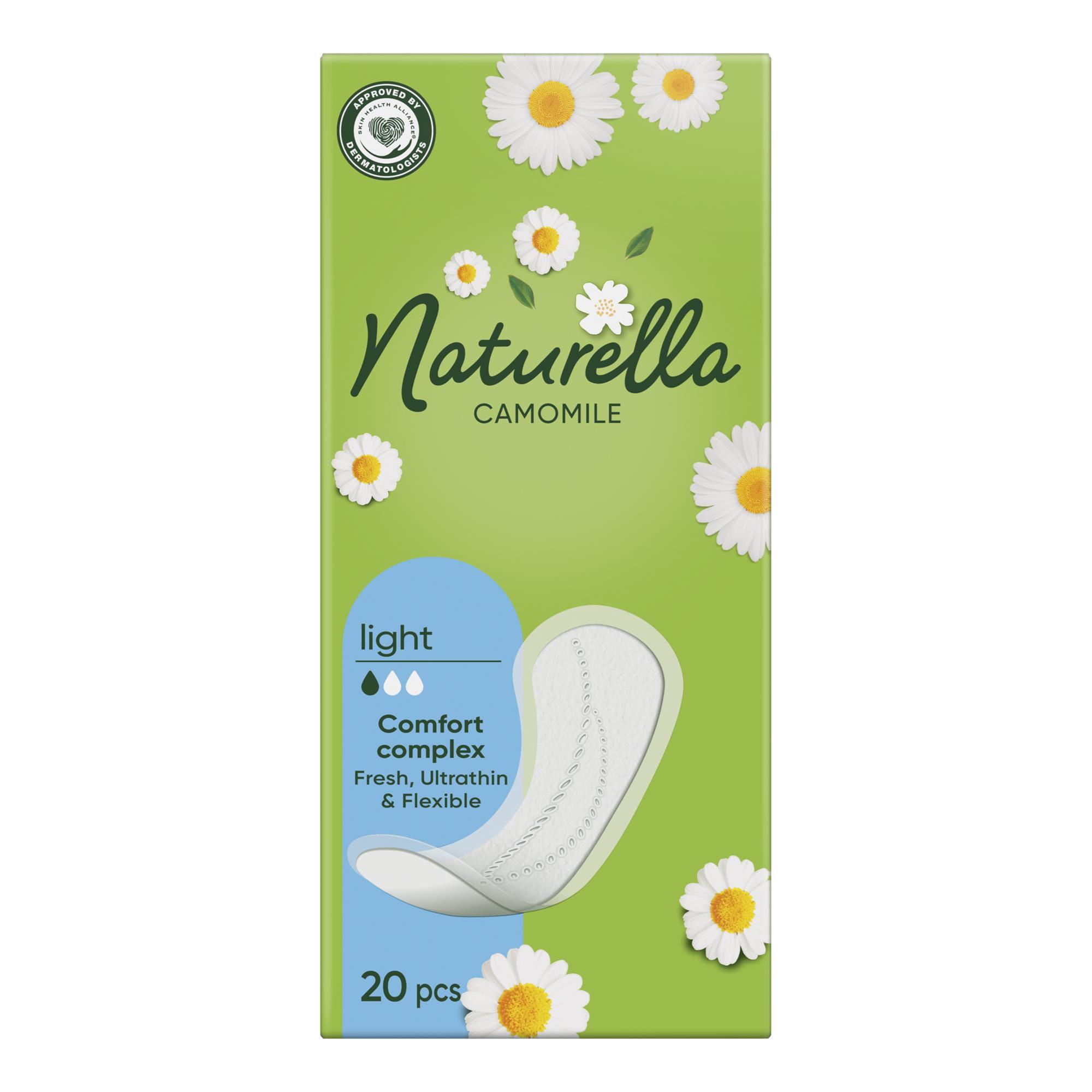 Tampoane sanitare Naturella Camomile Light 20 buc