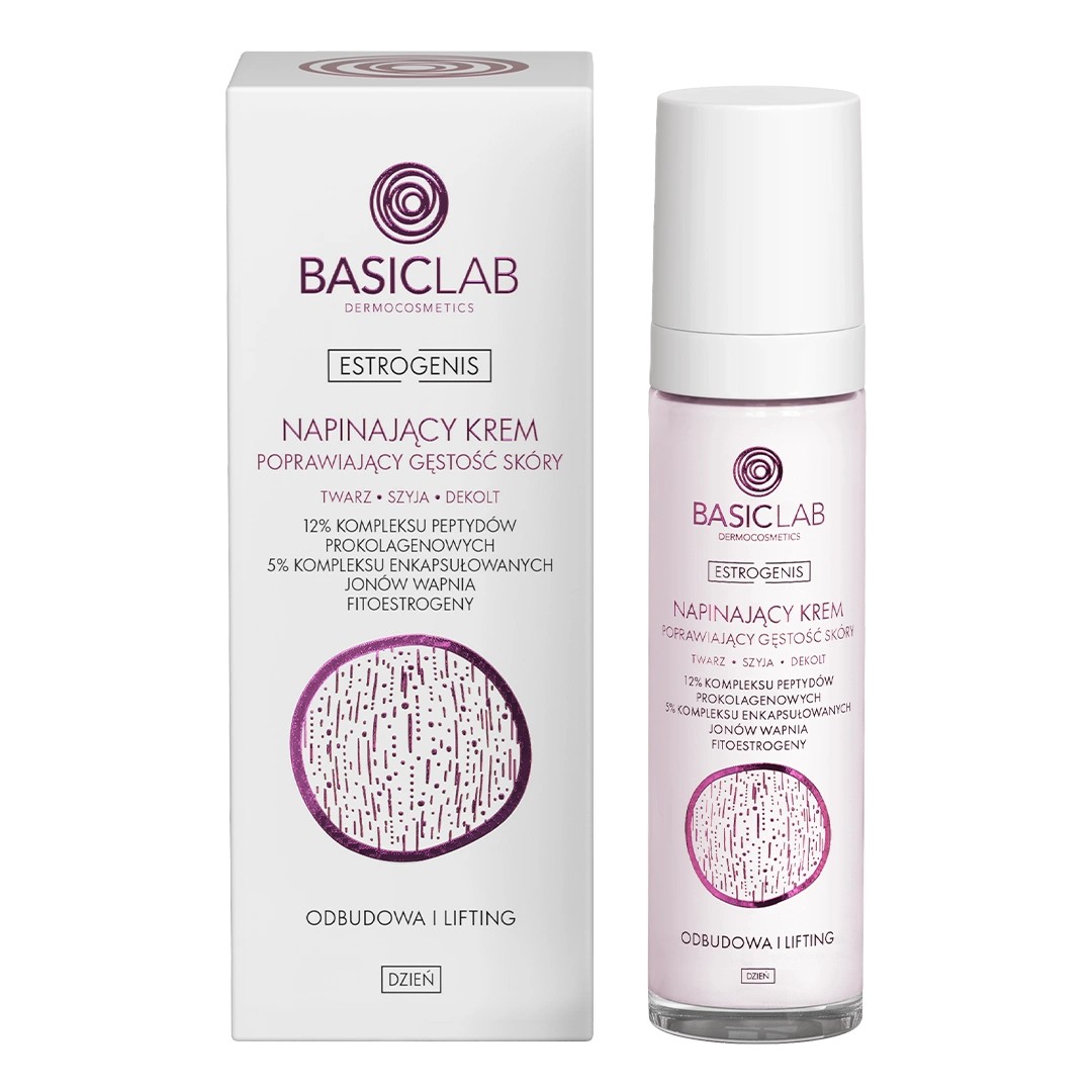 BasicLab Estrogenis Skin Tightening Neck and Decolletage Day Cream 50ml
