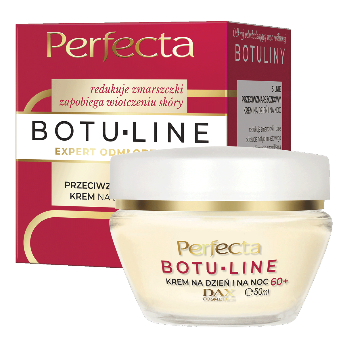 Perfecta Bou-Line Cremă de față antirid de zi și de noapte 60+ 50ml