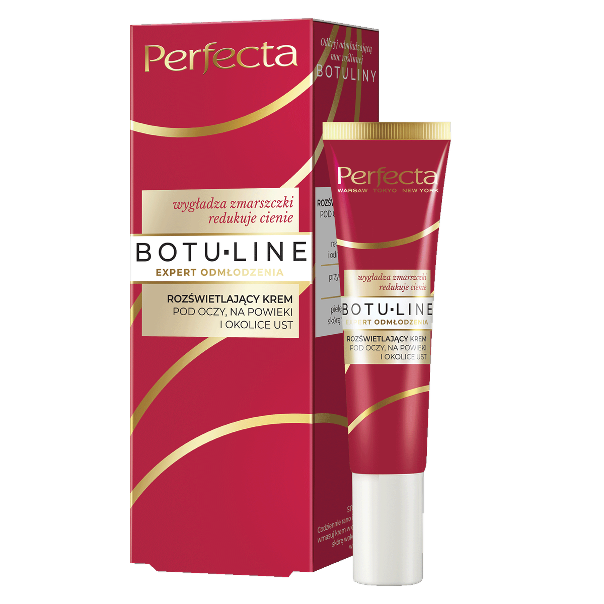 Perfecta Bou-Line Cremă de ochi iluminatoare pentru pleoape și buze 15ml