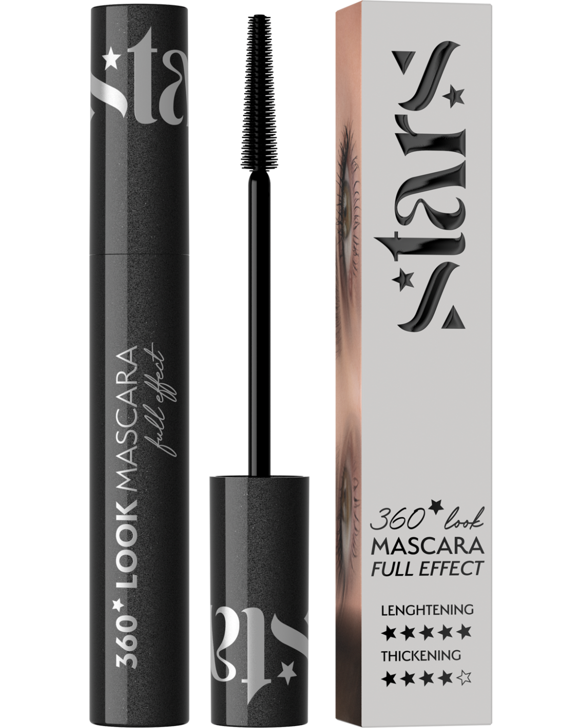 Stars 360 Look Mascara Mascara cu efect complet de îngroșare