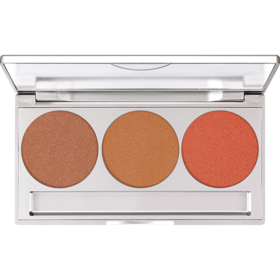 Kryolan Paletă de pudră magnetică Glamour Glow Glow 3