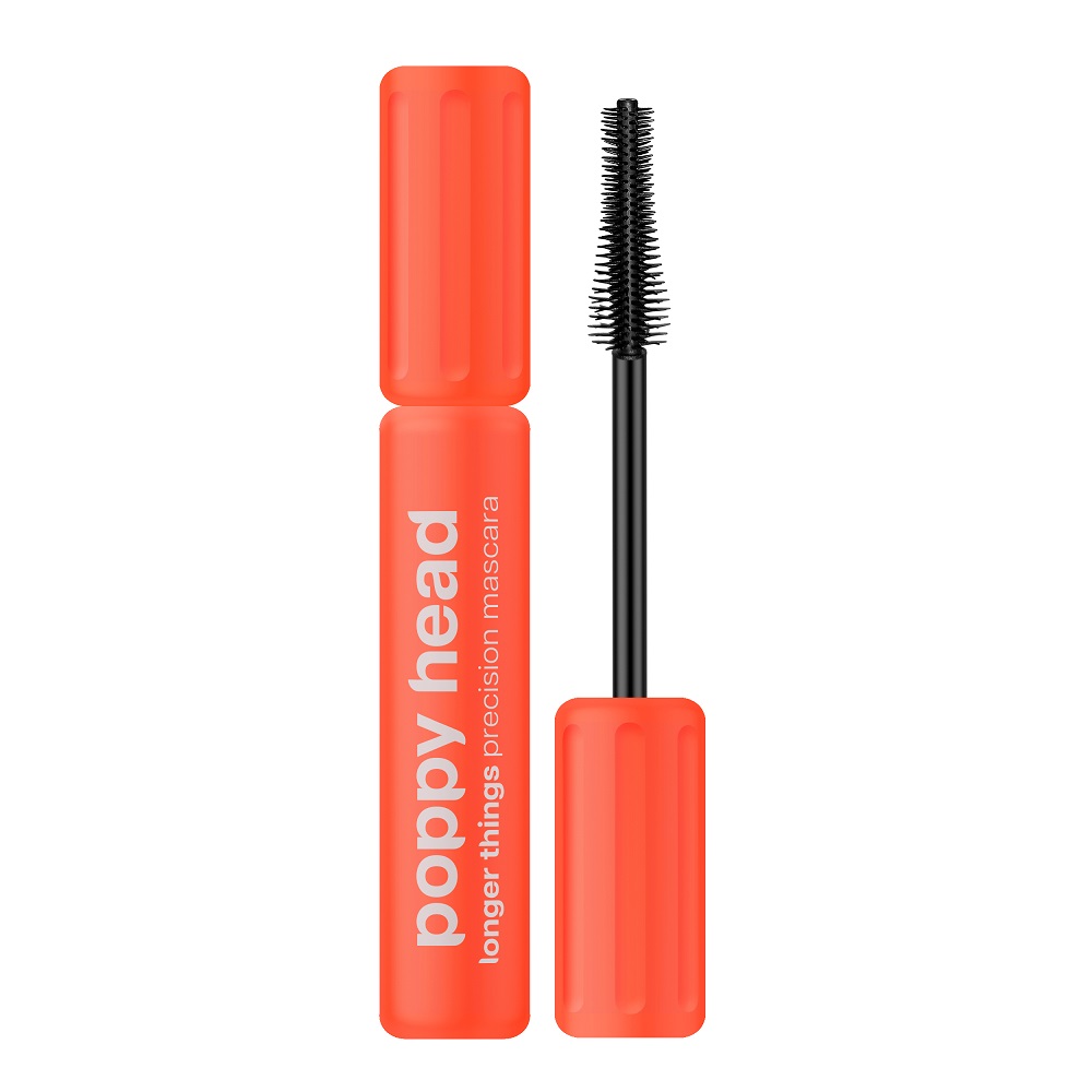 Poppy Head Longer Things Mascara de lungit și curbat negru 9g