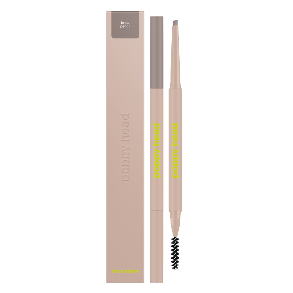 Poppy Head Browsome Creion pentru sprâncene 02 Brun neutru