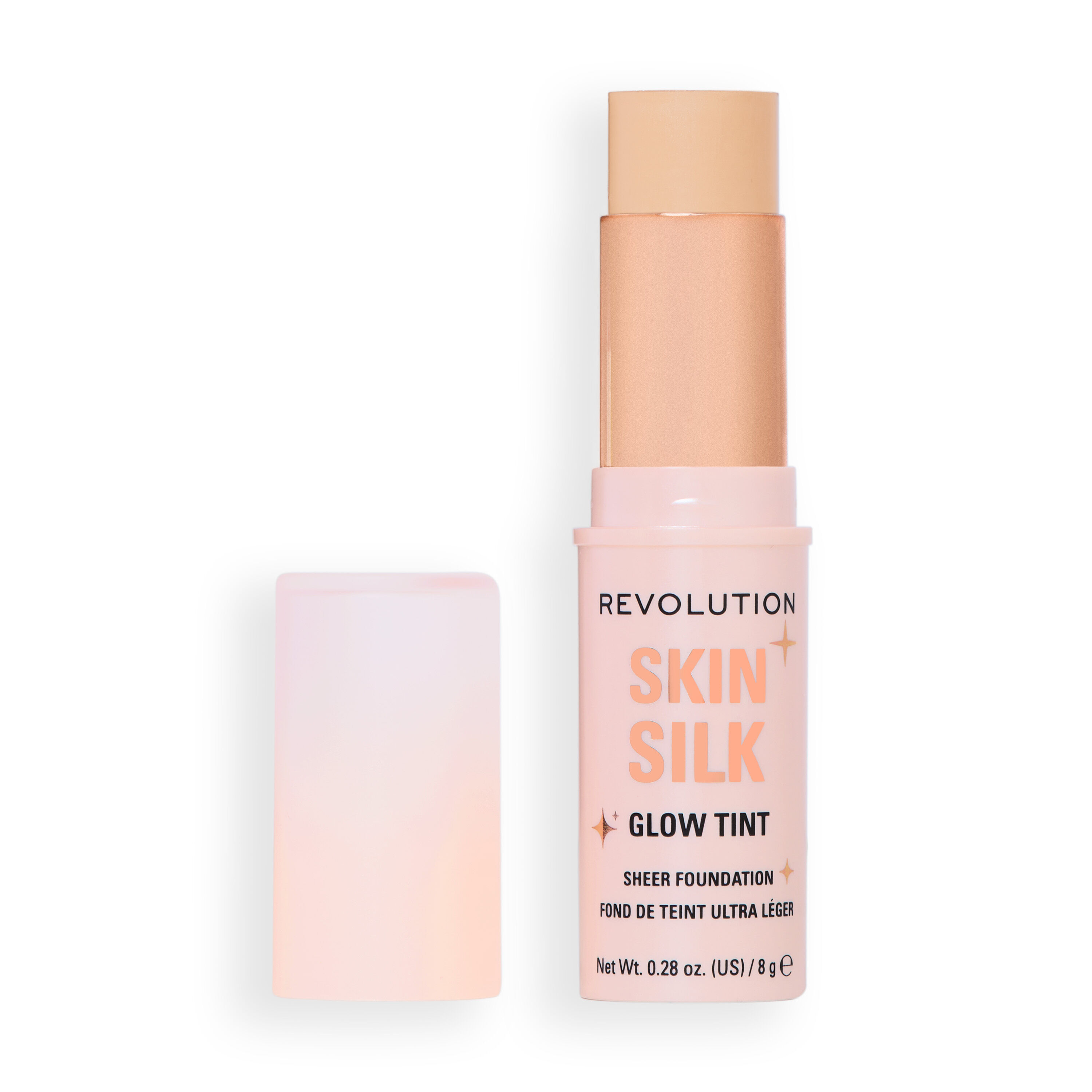 Makeup Revolution Skin Silk Glow Tint Illuminating Stick Foundation Fair