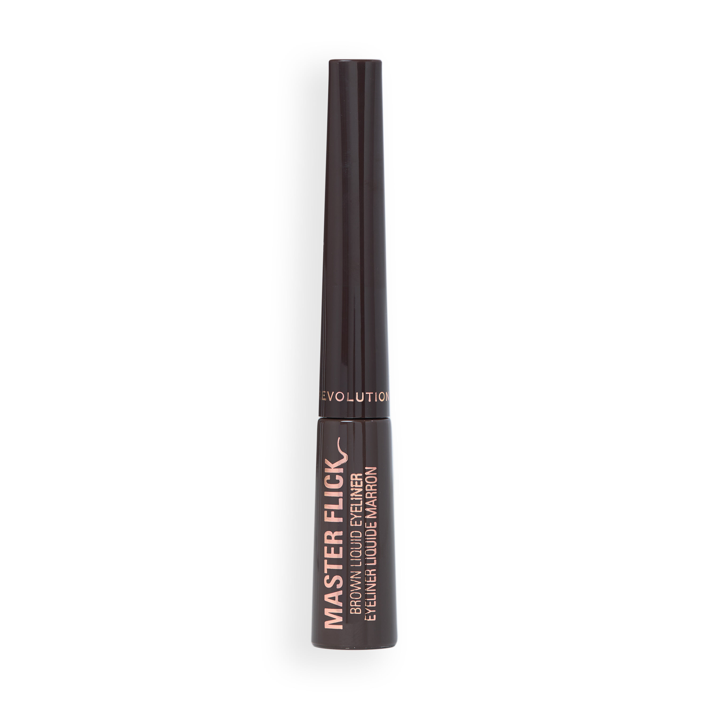 Makeup Revolution Master Flick Dip Eyeliner Liquid Mocha Brown