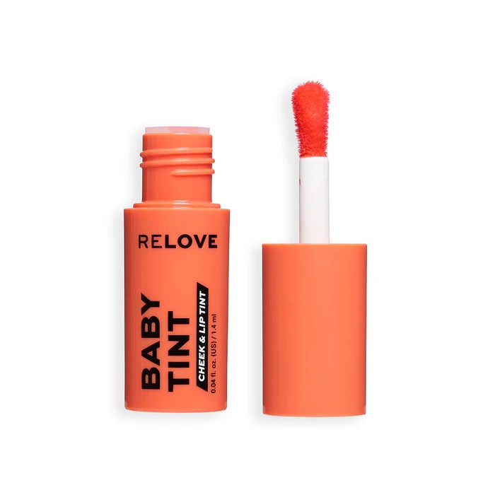 Makeup Revolution Relove Baby Tint Lip &amp; Cheek Multifunctional Blush Coral