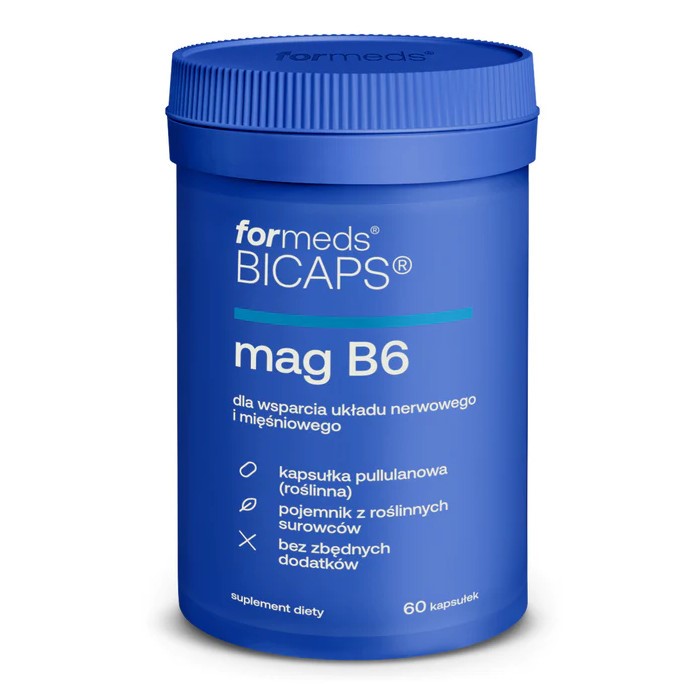 Formeds Bicaps Mag B6 Supliment alimentar 60 capsule