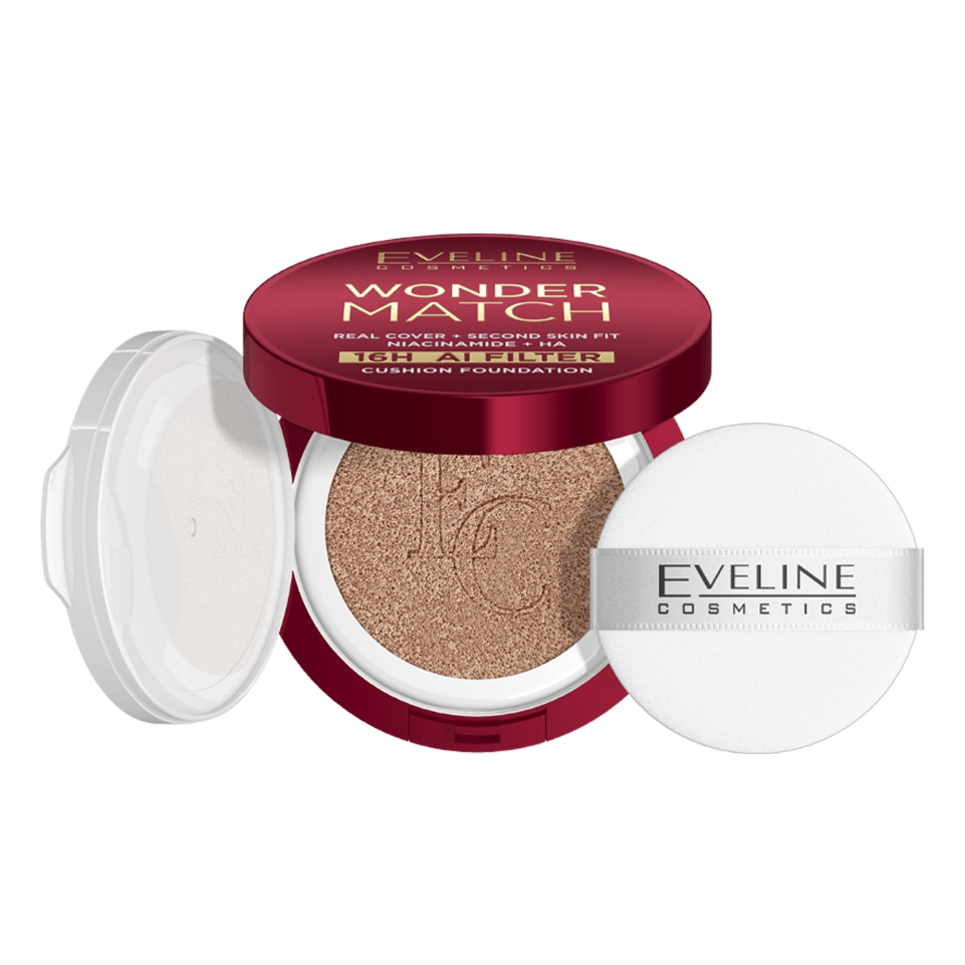 Eveline Wonder Match Opaque Cushion Foundation 04W Bej