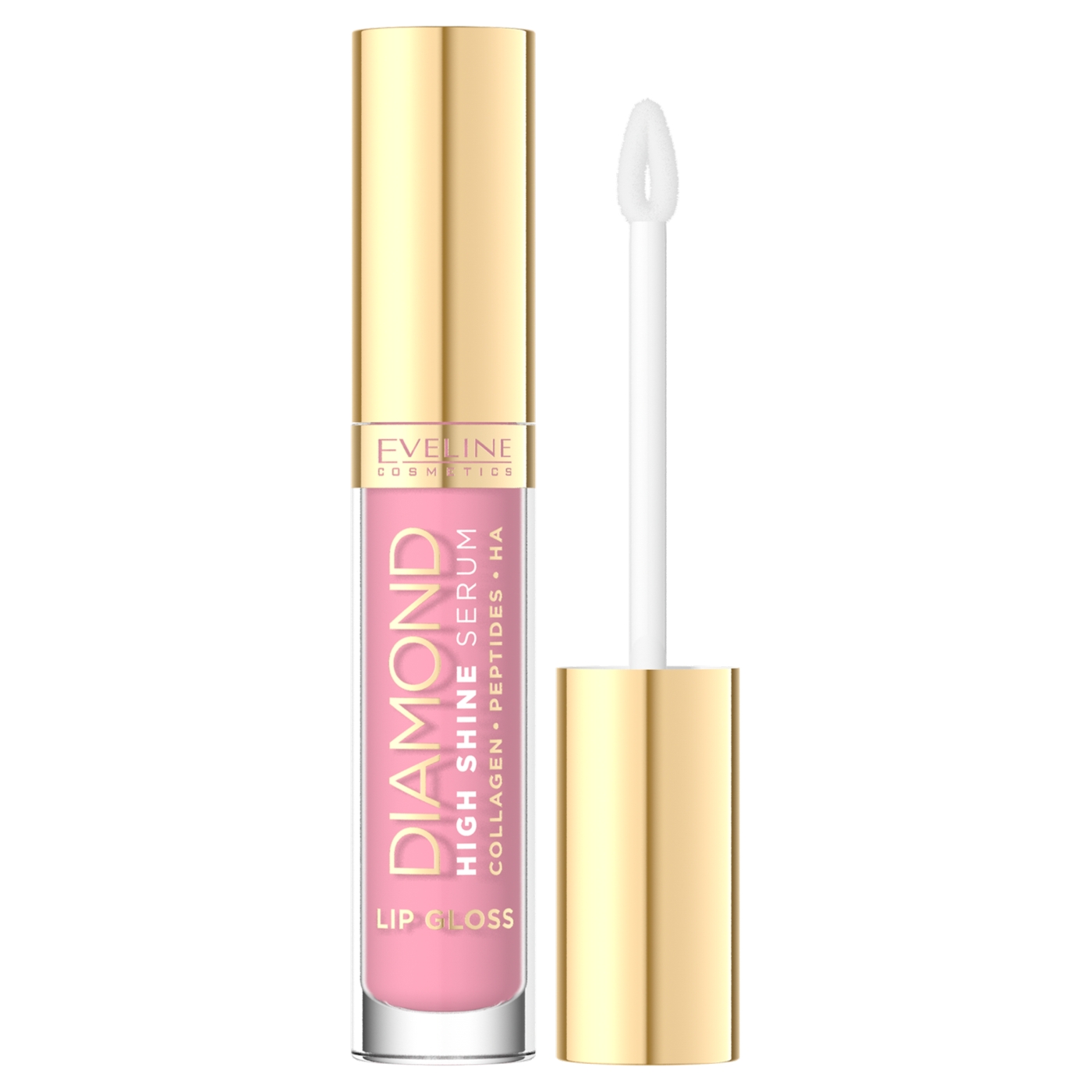 Eveline Diamond High Shine Serum Lip Gloss 20 Baby Pink