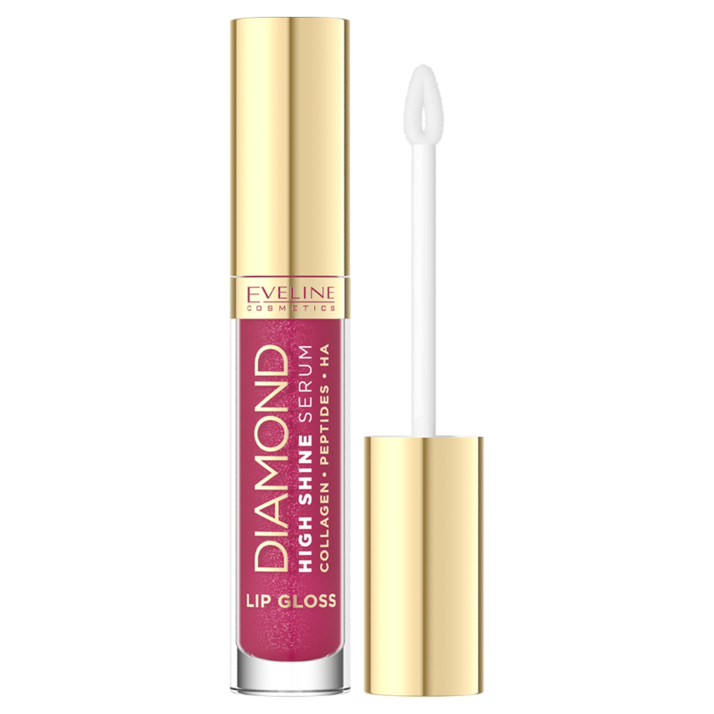 Eveline Diamond High Shine Serum Lip Gloss 23 Cranberry