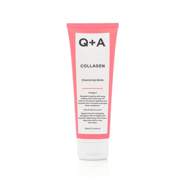Q+A Loțiune de curățare facială cu colagen 125ml