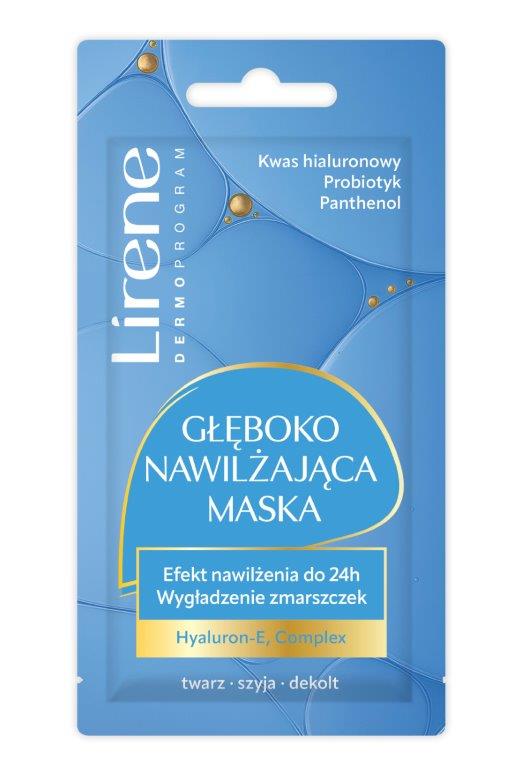 Lirene Mască de față cu hidratare profundă 8ml