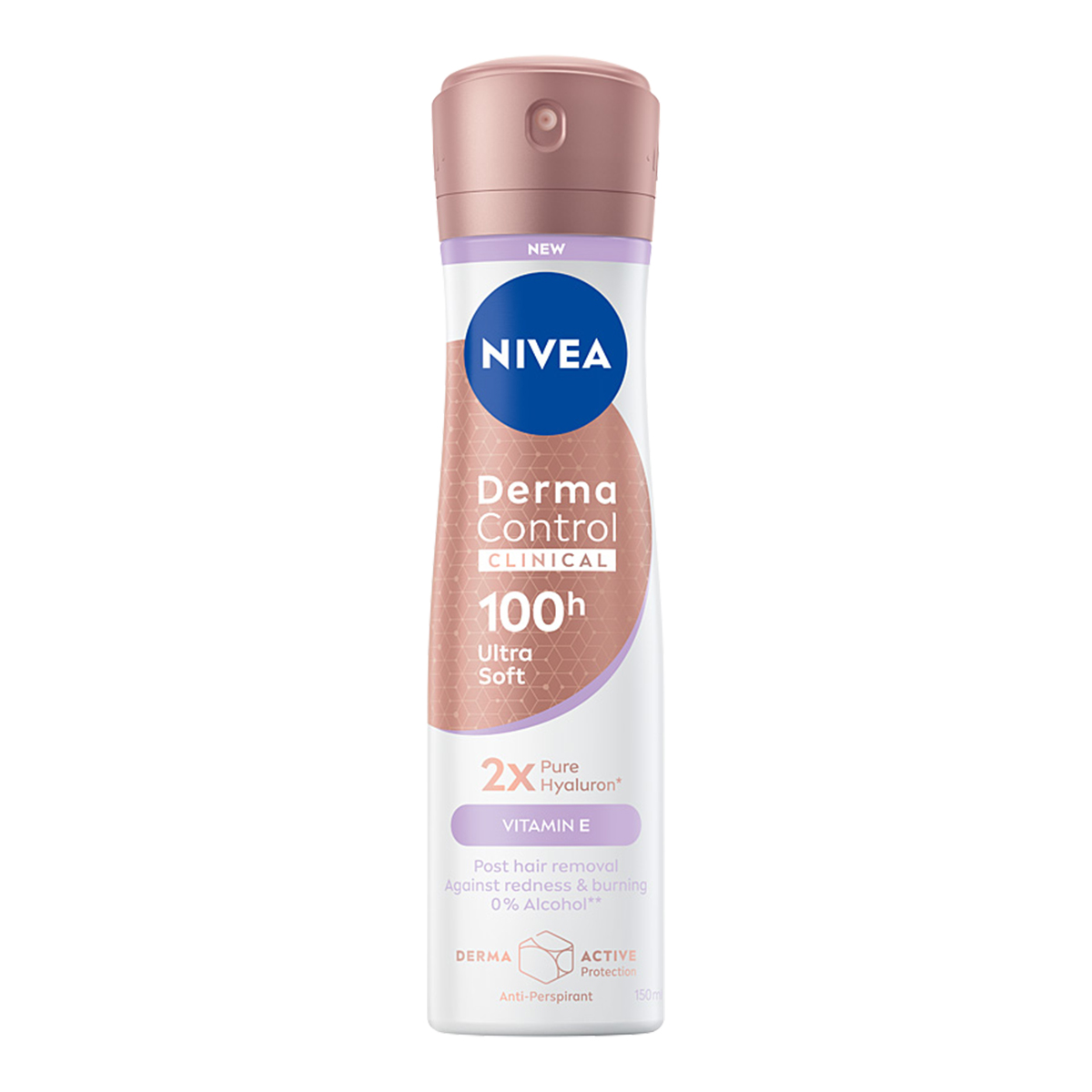 Spray antiperspirant NIVEA Derma Control Clinical Ultra Soft 100h Protection 150ml