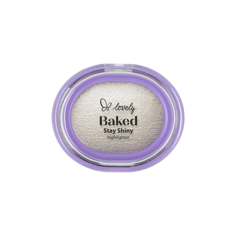 Lovely Baked Stay Shiny Baked Face Highlighter 01