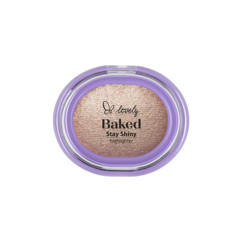 Lovely Baked Stay Shiny Baked Face Highlighter 02