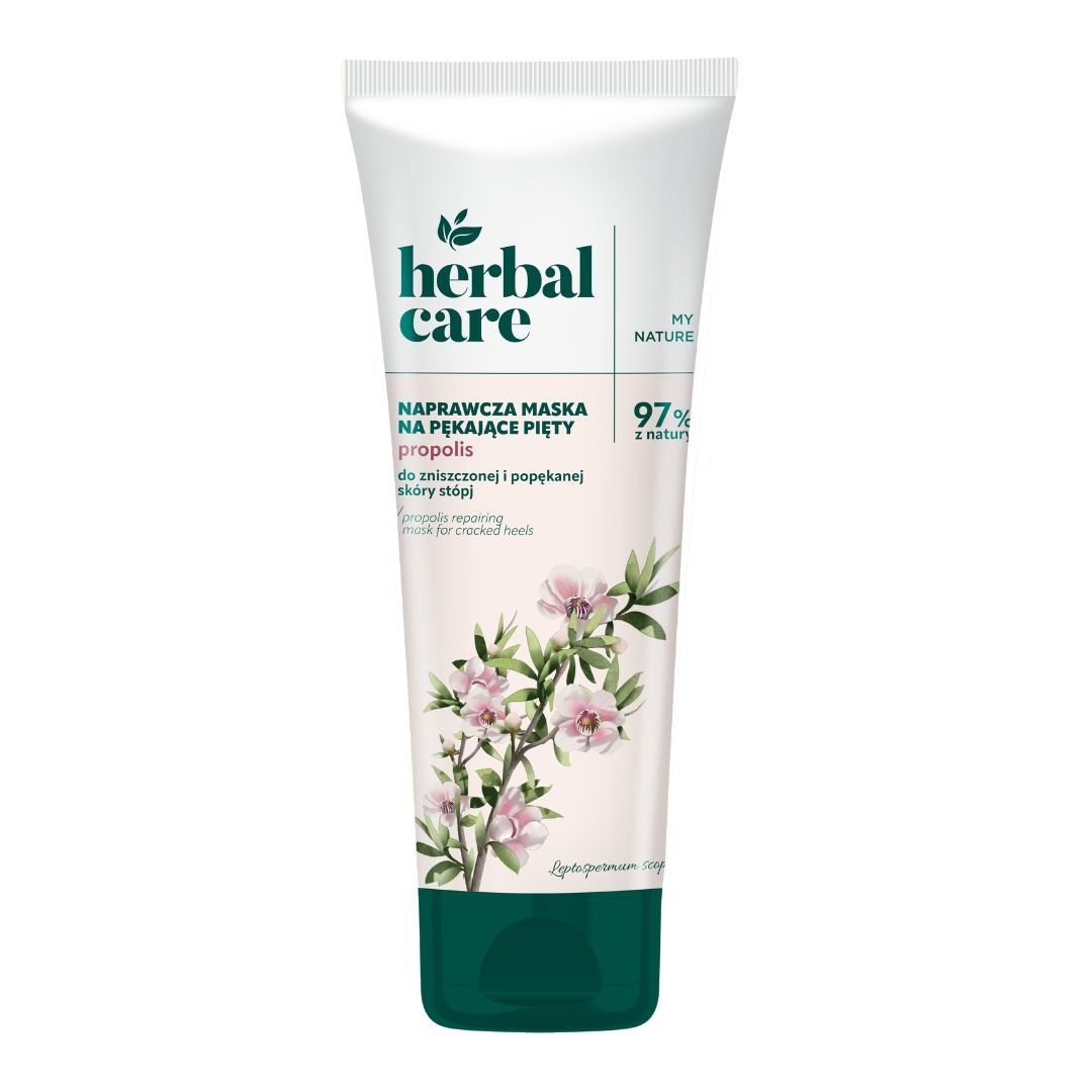 Farmona Herbal Care Mască reparatoare pentru călcâie crăpate Propolis 100ml