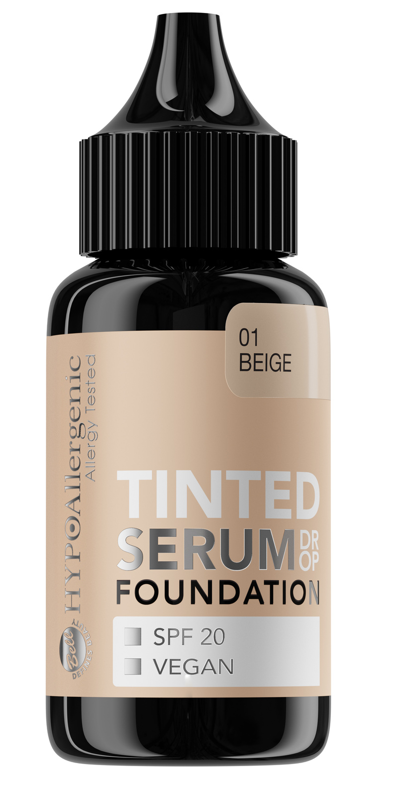 Bell Tinted Serum Drop Foundation Fond de ten cu SPF20 01 Beige