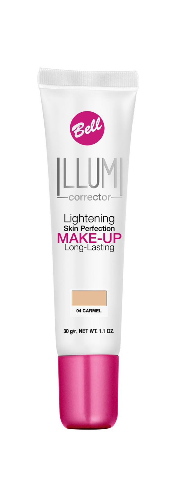 Bell Illumi Corrector Fluid iluminator și corector de lungă durată 04 Carmel